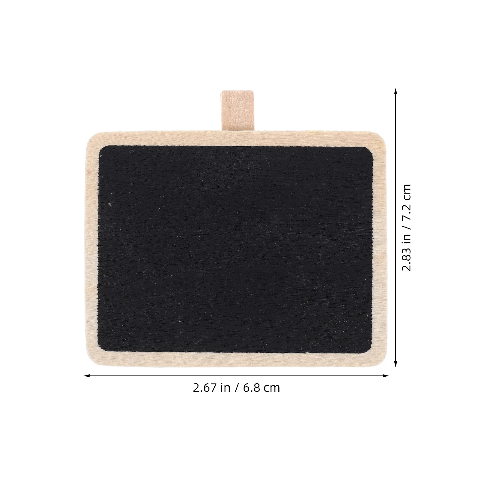 4 قطعة مقاطع السبورة الصغيرة علامات السبورة الخشبية متعددة الأغراض حامل مذكرة صور كليب ملاحظة المجلس لعرض الغذاء #5