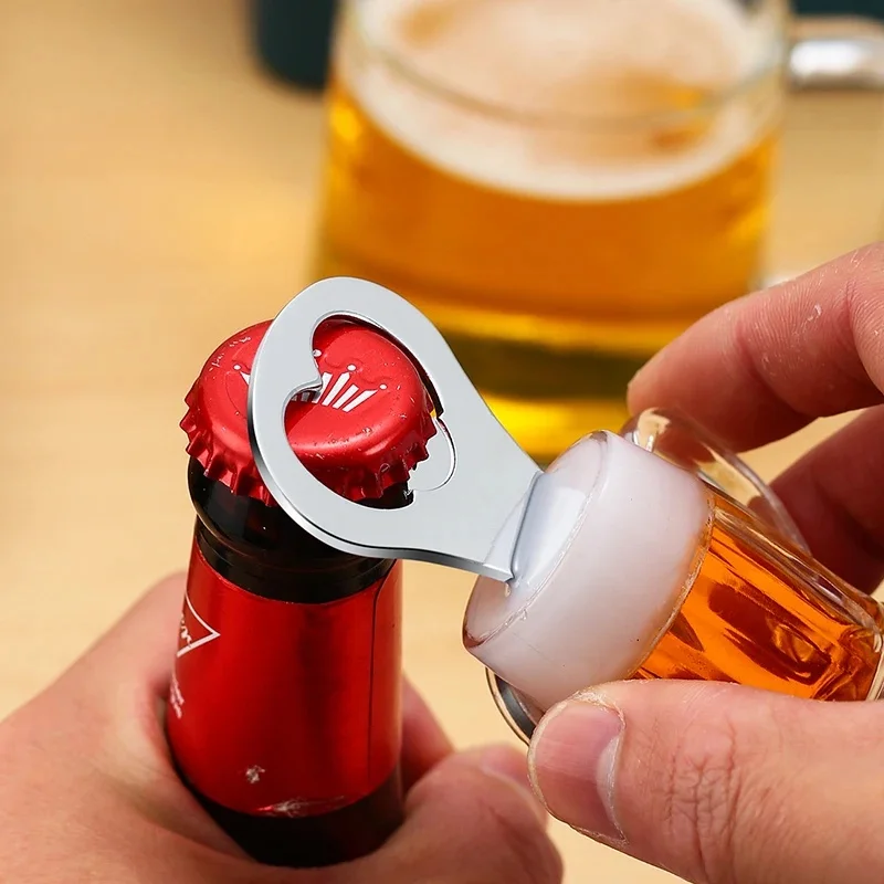 Keep Toast Moment, Beer‑Mug Magnetic Bottle Opener Fridge Magnet, Creative Home Beer Opener for Happy Gathering Memories