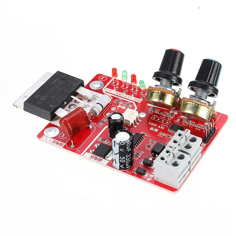 Spot Welding Machine Control Board Adjustable Time Current Transformer Board Digital Welder Controller Module DIY Accessories