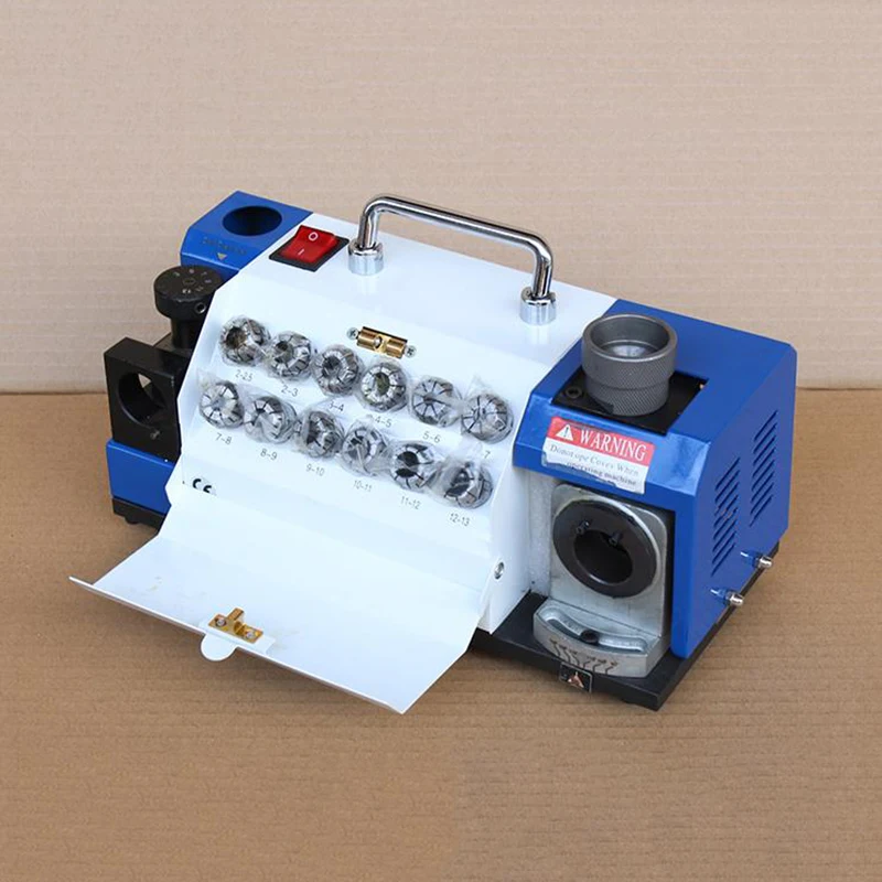 220v/180ワット電気ドリルビットグラインダー全自動高精度3-13ミリメートルツイストドリルビットシャープナー研削盤5300rpm