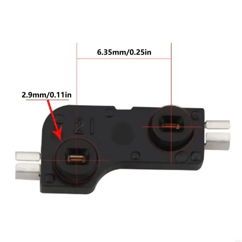 Tecillos mecánicos 10 piezas PCB Socket ABS Swap en caliente para interruptores fáciles reemplazo 066A