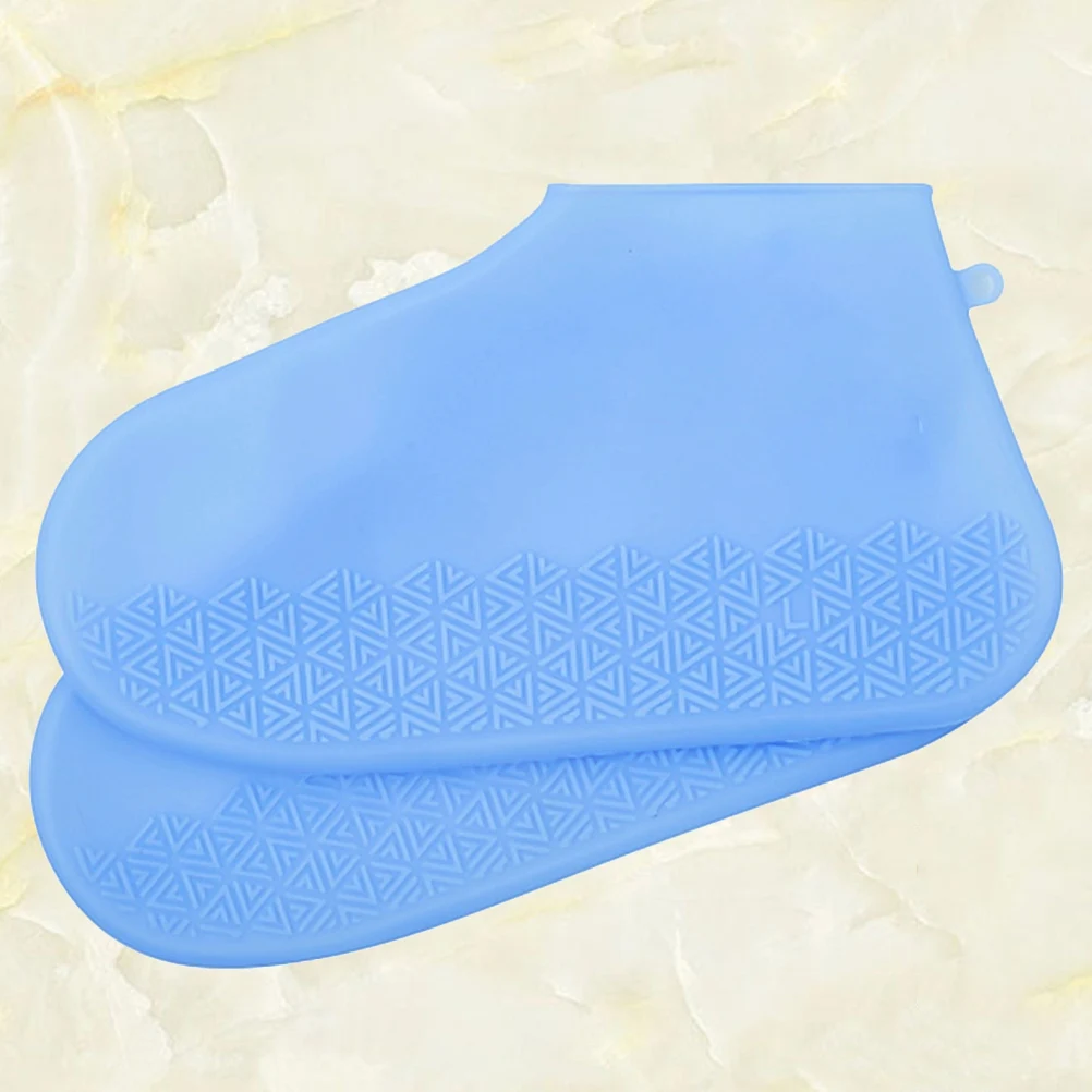 

Reusable Non-slip Shoe Covers Anti-Skid Overshoes Thickened Latex Shoes Protector Breathable Home Practical Long Lasting