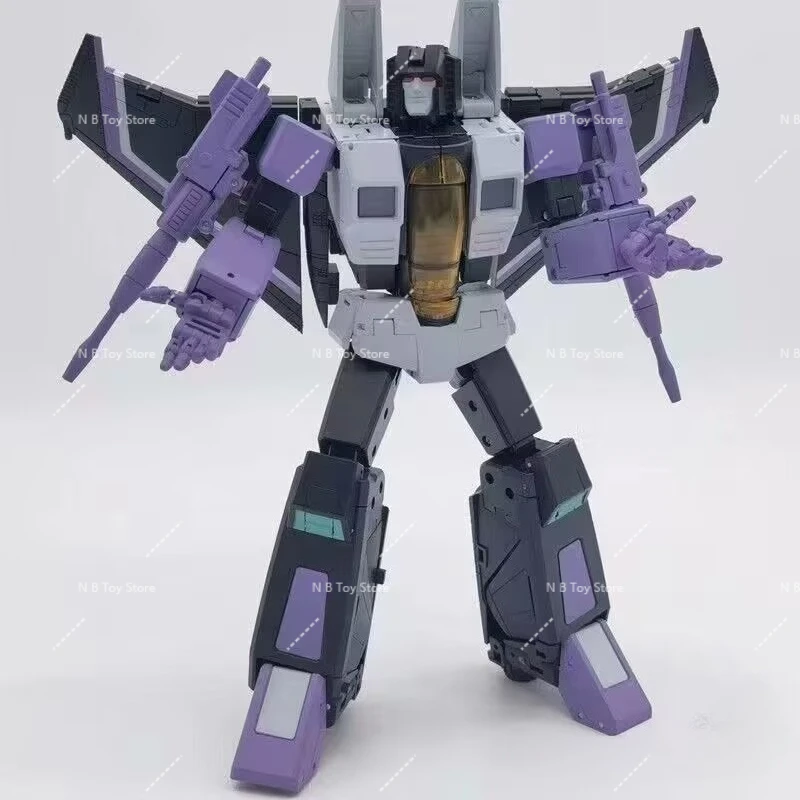 Jouet de transformation pour avion Squad DS01R, figurine d'action violette Upheaval, modèle cadeau de collection, en Stock