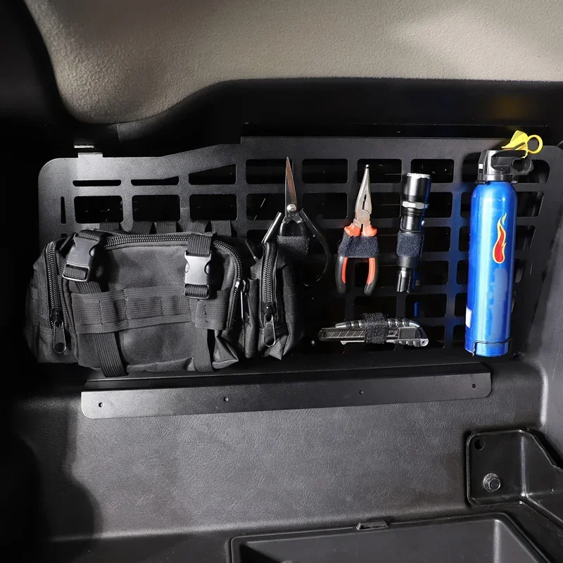 

For 03-09 Hummer H2 trunk side window hanging bag rack modified storage bracket storage panel accessories made of aluminum alloy