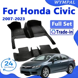 Car Floor Mats For Honda Civic 2007 2008 2009 2010 2011 2012 2013 2014 2015 2016 2017 2018 2019 2020 2021-2023 Car Accessories
