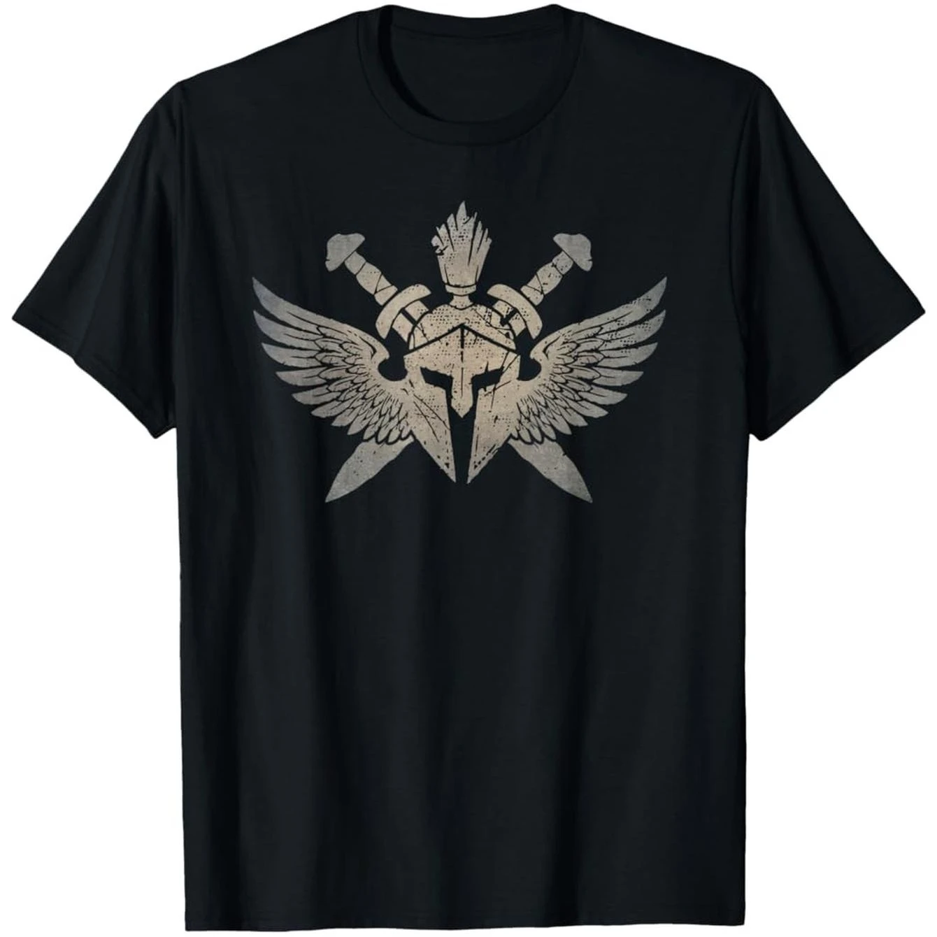 

Roman Gladiator Legion Soldier Swords Rome Eagle Wing Helmet T-Shirt 100% Cotton O-Neck Short Sleeve Summer Casual Mens T-shirt