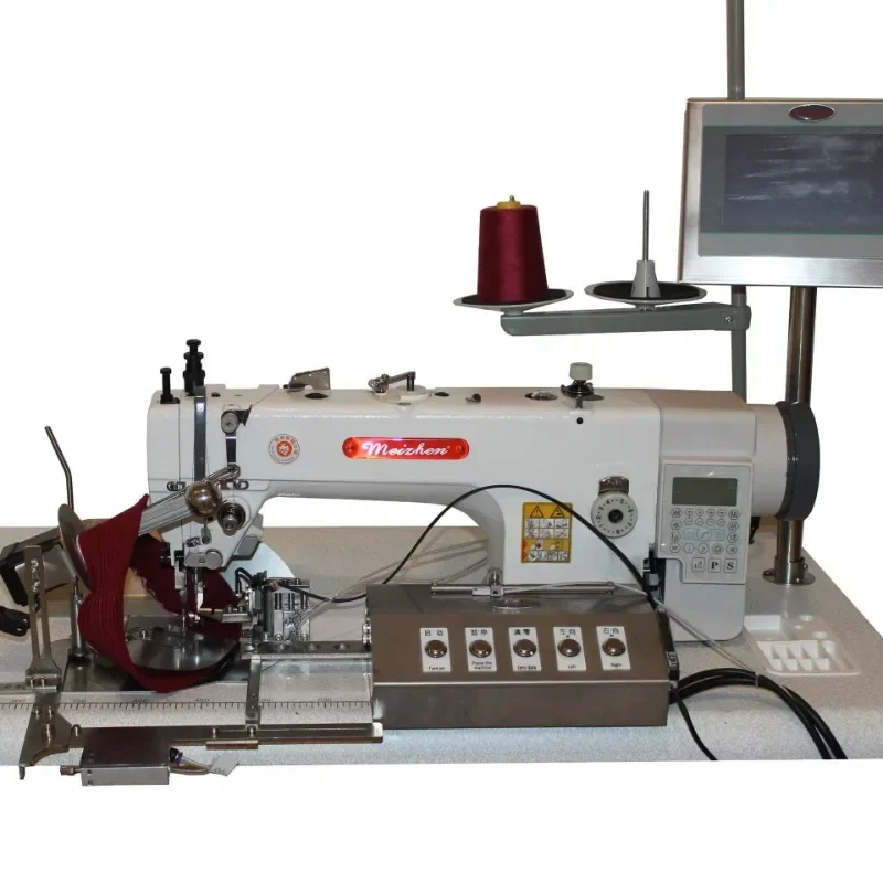 Hat tongue making machine, hat sewing machine equipment