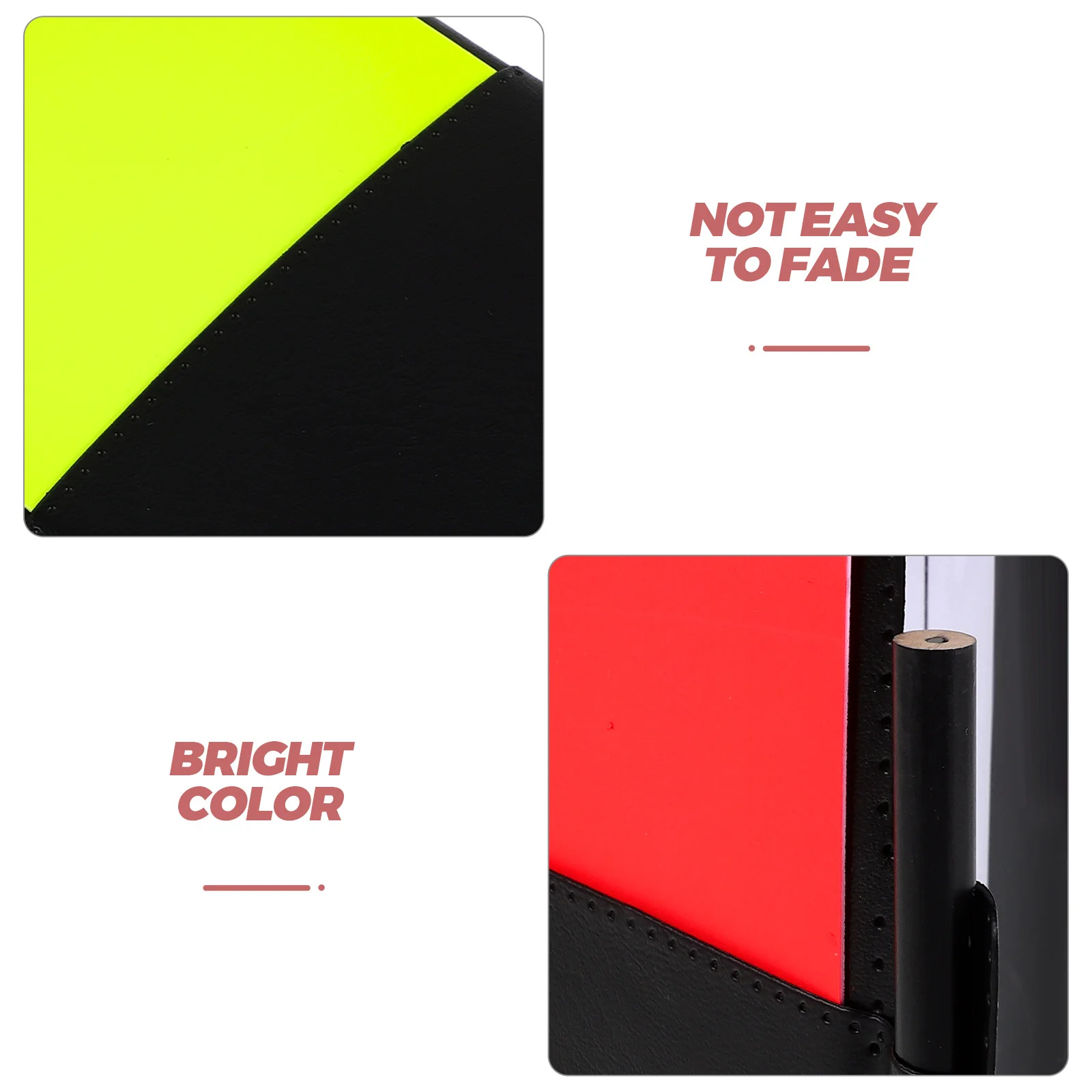 ชุดกรรมการ 5 ชิ้น บัตรแดง บัตรเหลือง พีวีซี กันน้ำ อุปกรณ์แข่งขันฟุตบอล บาสเกตบอล ชุดแข่งขันน้ำหนักเบา