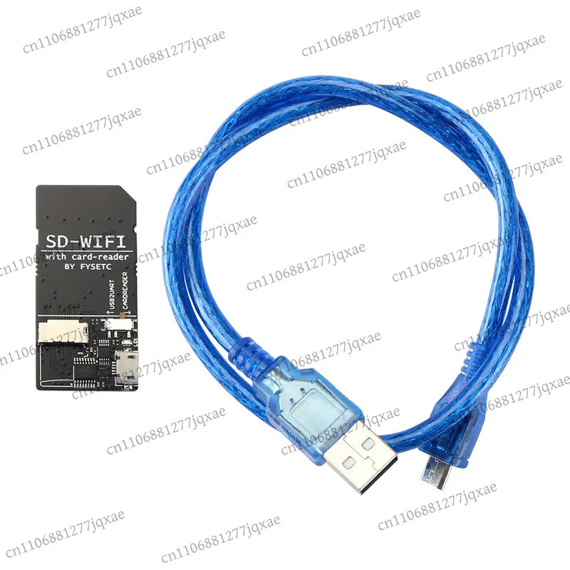 3D printer SD-WIFI card module with built-in USB to serial port chip wireless transmission module with card reader