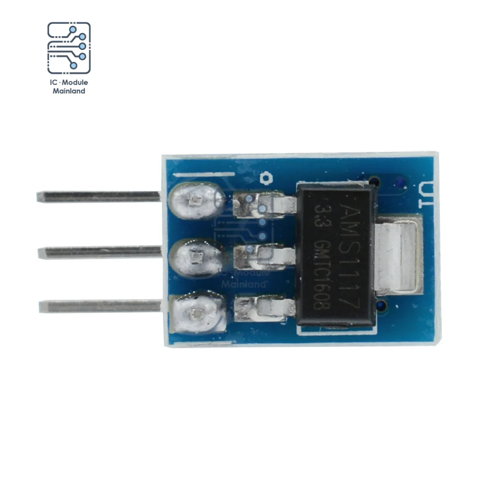 1-10PCS 5V a 3.3V DC-DC Step Down Alimentazione Buck Modulo AMS1117 800MA Automatico Regolabile Boost Board Avvio Limite di Tensione