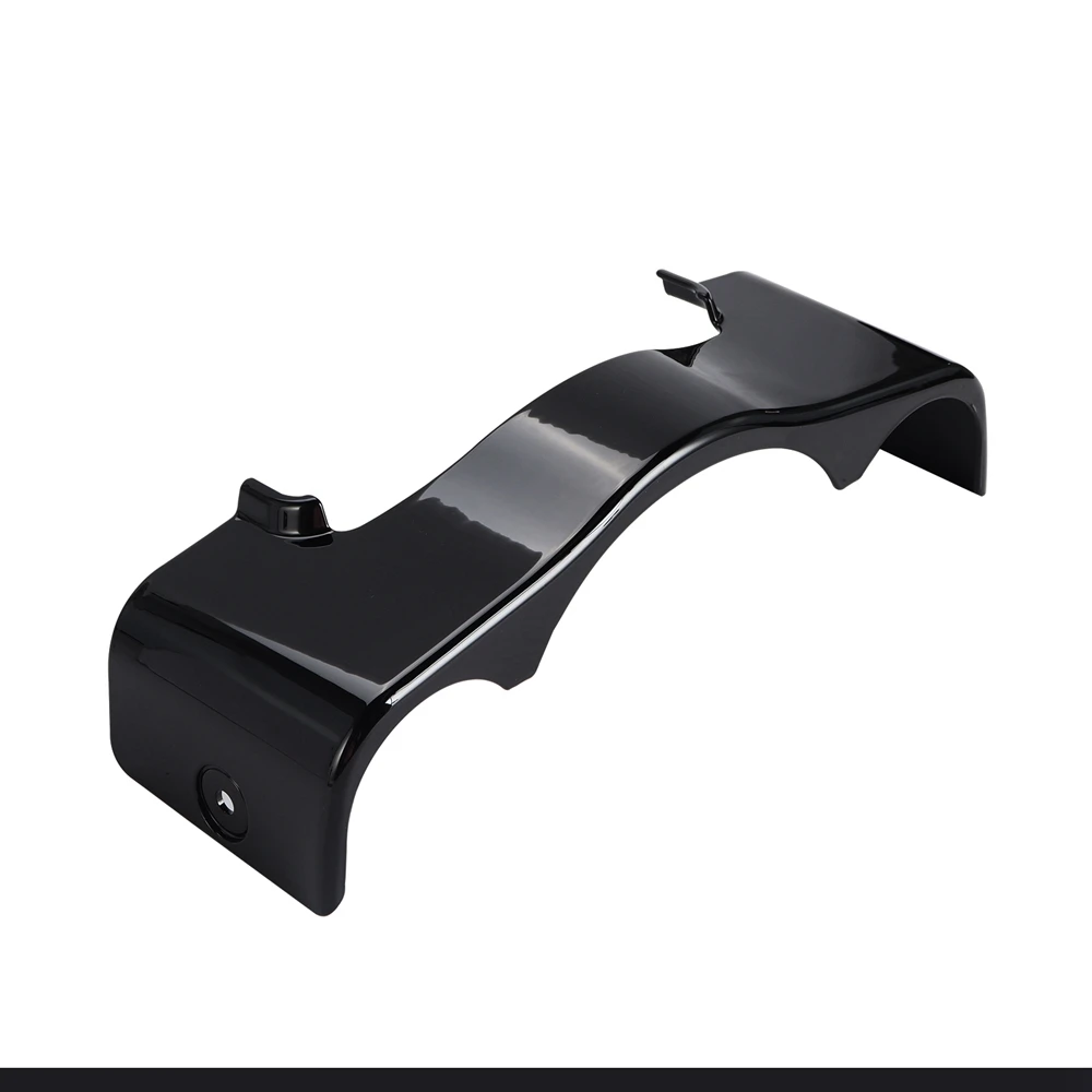 Motocicleta Gloss Outer Fairing Trim Skirt, apto para Harley Touring CVO, Road Glide Especial, FLTRXS, Ultra, FLTRU, 2015-2021, 2020, preto, ABS