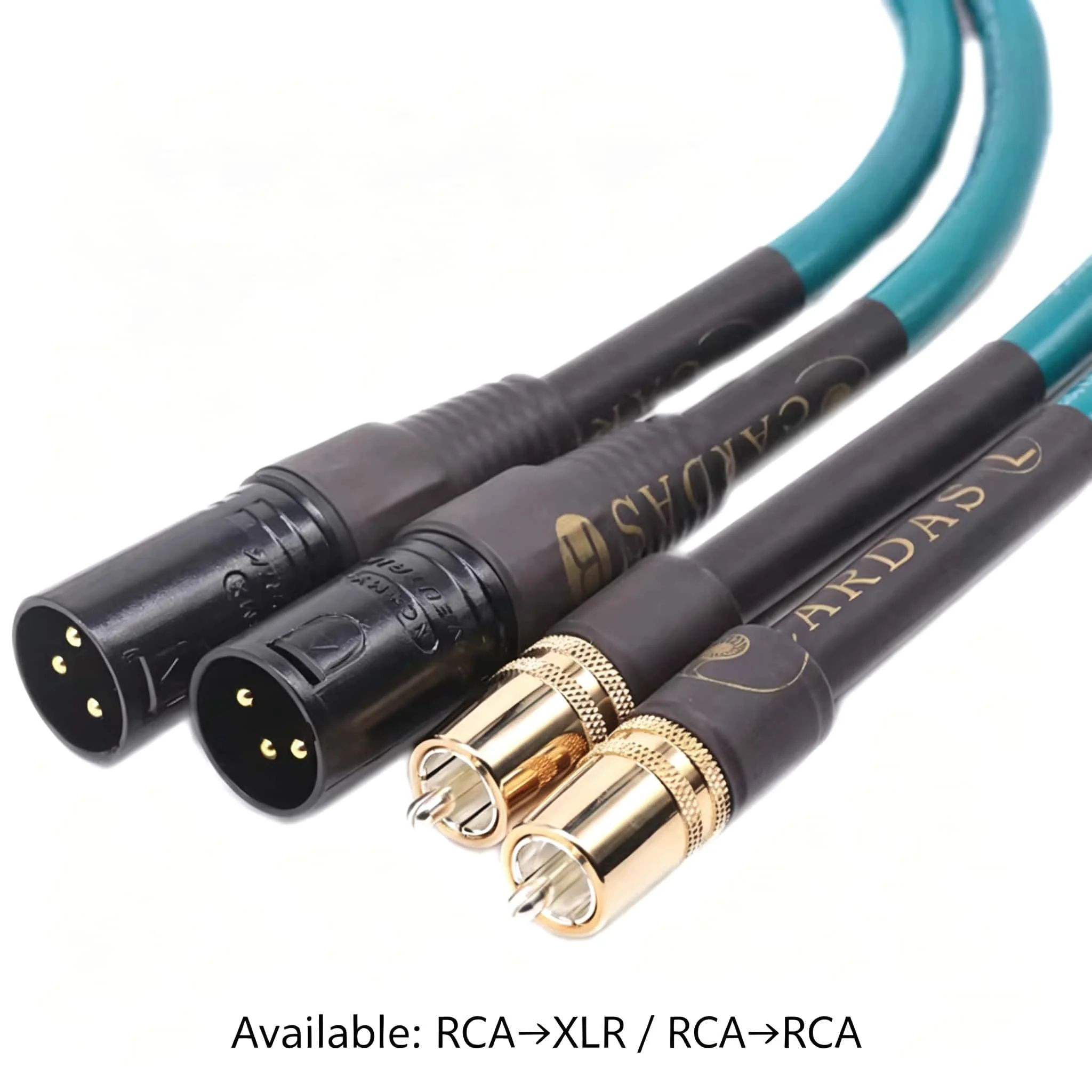 RCA to XLR Balanced Interconnect Cable 1 Pair XLR to RCA Unbalanced to Balanced HiFi Cord for Amplifier DAC CD 0.5m-3m