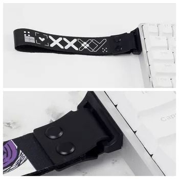 Creative Keyboard Ribbon Universal Mechanical Keyboard Strap Keyboard Decoration Magnetic Axis Keyboard Strap Decor Gifts