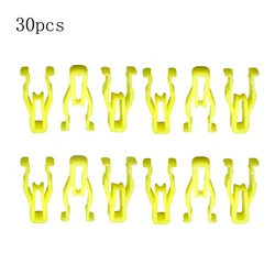 30pcs Plastic Nylon Switch Bezel Clip For Toyota For 4Runner For Lexus 90467-10203 CD DVD Panel Fasterner Clip Buckle