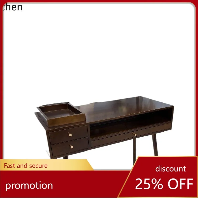 

ZML Solid Wood Nail Table Nail Station Single Double Vacuum Cleaner Nail Table Economical