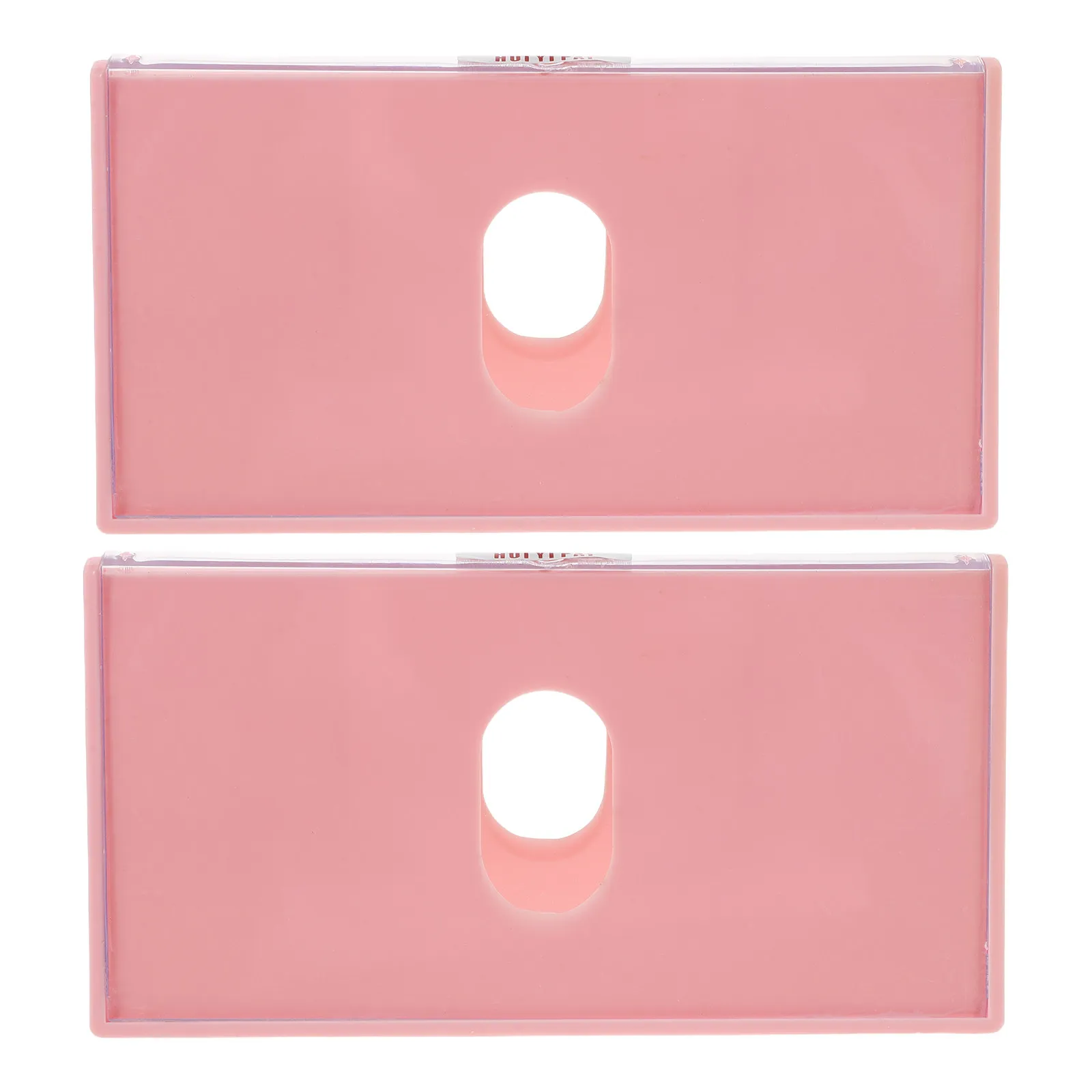 

2Pcs Acrylic V Shaped Desk Name Plate Holder Clear Tent Name Tag Stand for Classroom School Office Meeting Sign Stand