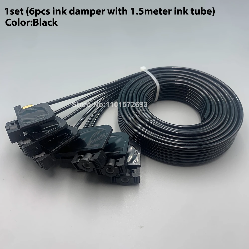 1.5m Tube ink tube hose pipe UV r1390 damper with Ink Damper for Epson R320 R330 L800 L805 R1390 1400 L1800 R1800 R1900 R2000