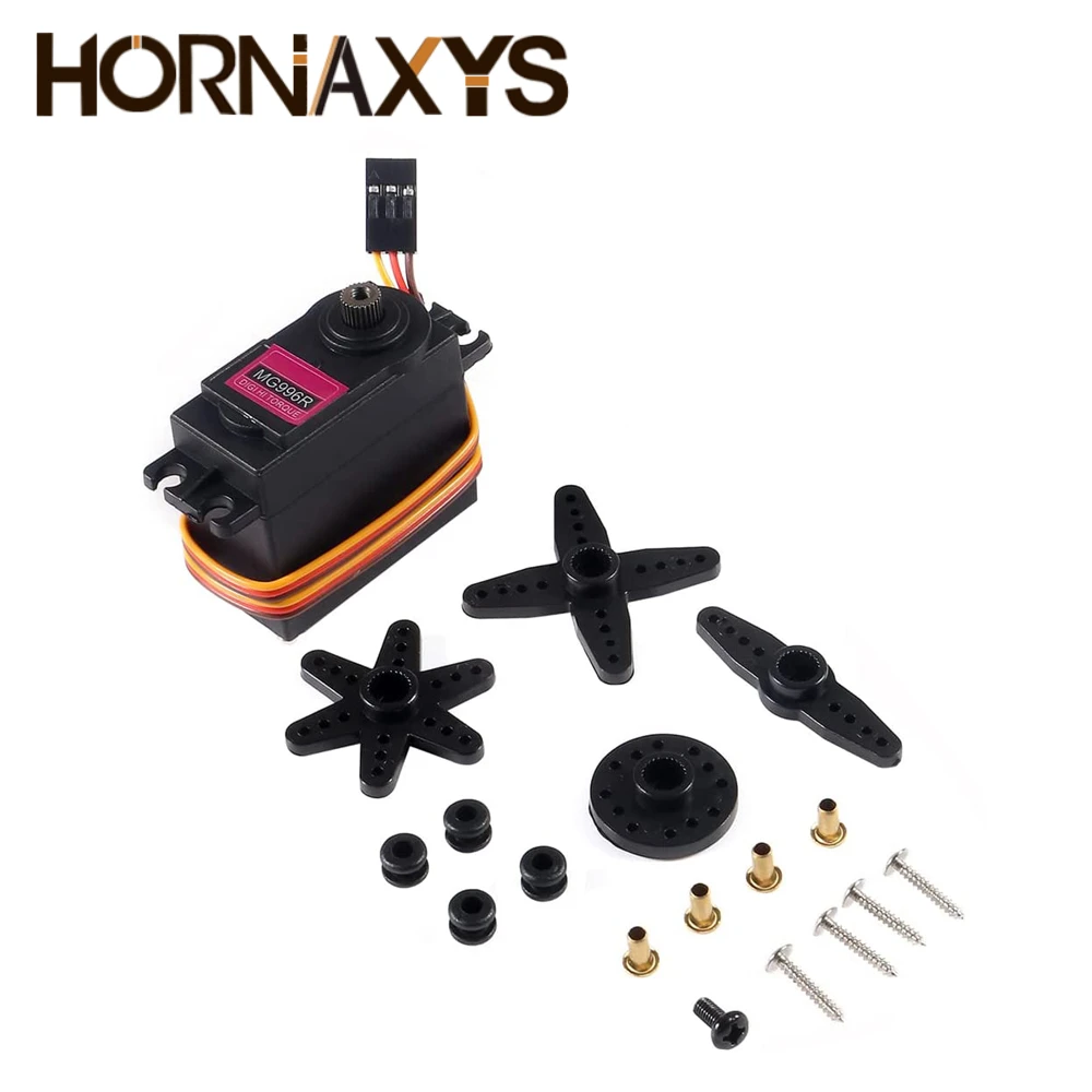 5/10pcs 13KG 15KG servos Digitális MG995 MG996 MG996R servo Fém fogas számára RC autó Gépember Helikopter Sajka számára arduino diy készlet