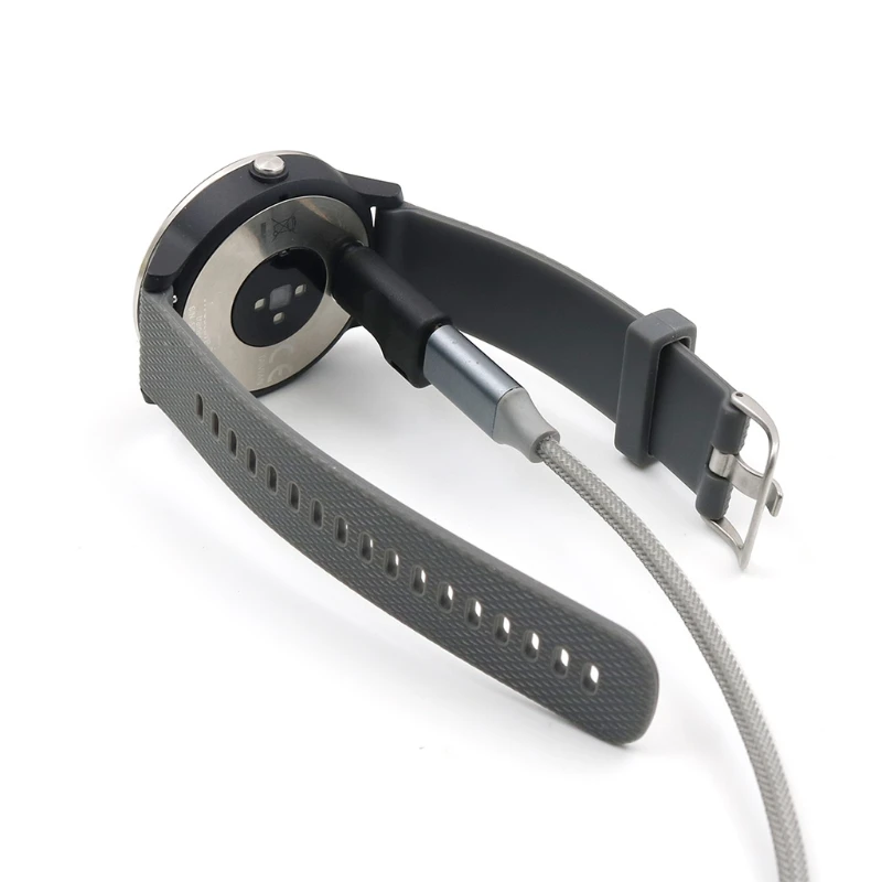 Charlie Vivosport 본능 fenix6용 C형 암-4핀 충전 변환기