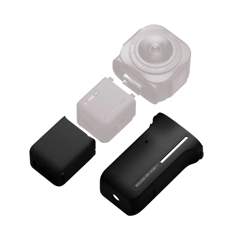オリジナル Insta360 ONE R RS 垂直バッテリーベース/取付ブラケットケース Insta360 1 インチ 360 エディションレンズアクセサリー