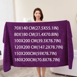 Beauty salon towels adult thickening large bath towels that soft absorb water do not shed hair multi-purpose micrmicrofiber towe