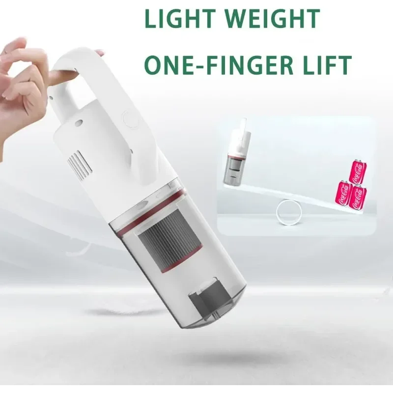 Aspirapolvere portatile con cavo verticale scopa elettrica con filo per la pulizia della lettiera per gatti con pavimento in legno duro per peli di animali domestici