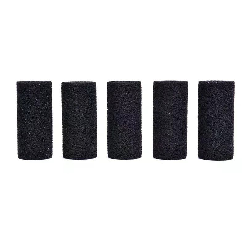 5pc Size Black Size Black Sponge Aquarium s L Filter Protectorcover for Fish Tank Inlet Pond