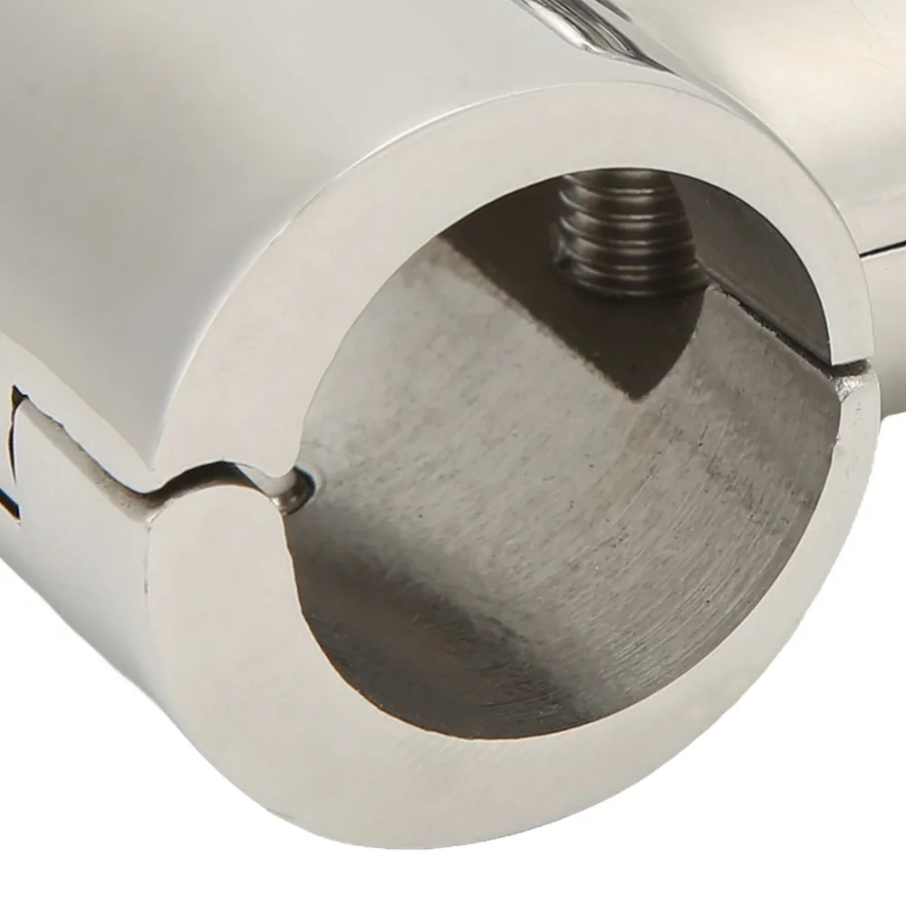 

316 Stainless Steel Boat Hand Rail Fitting 25mm Tube 90 Degree 3 Way Hinged Tube Fitting Heavy Duty Tee Split Connector Boat