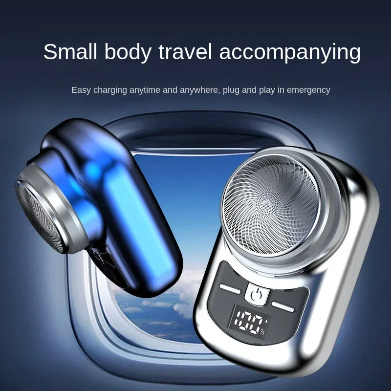 Electric Shaver Charging Mini Pocket Travel Razor Portable Wireless Detachable Shaver Facial Beard And Body Hair Trimmer