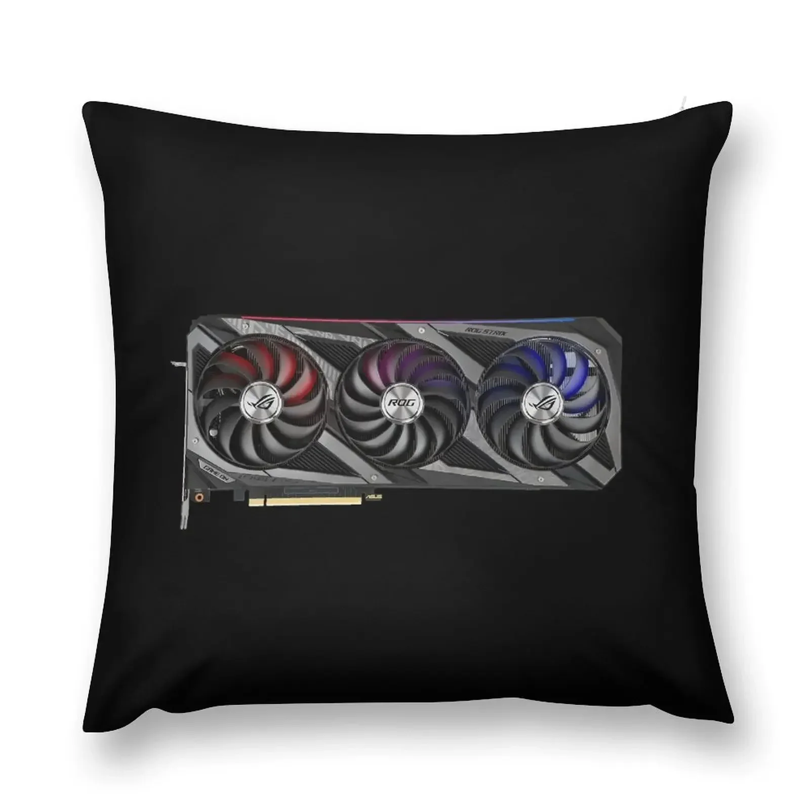 RTX 3070 3080 3090 Asus Rog Strix OC Gaming Throw Pillow Pillow Cover Decorative Sofa Cushion pillow