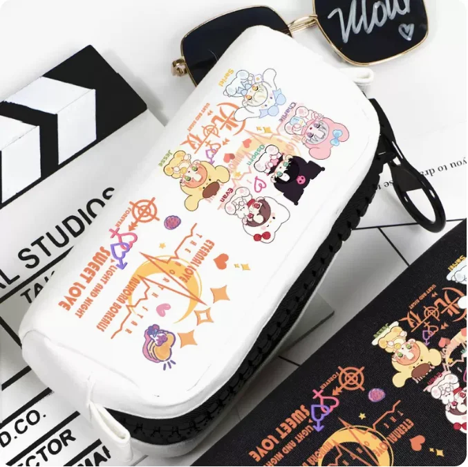 Anime Light and Night Charlie Jesse Pencil Case Oxford Canvas Storage Bag Pencil Box Pencilcase School Pen Bag 1388