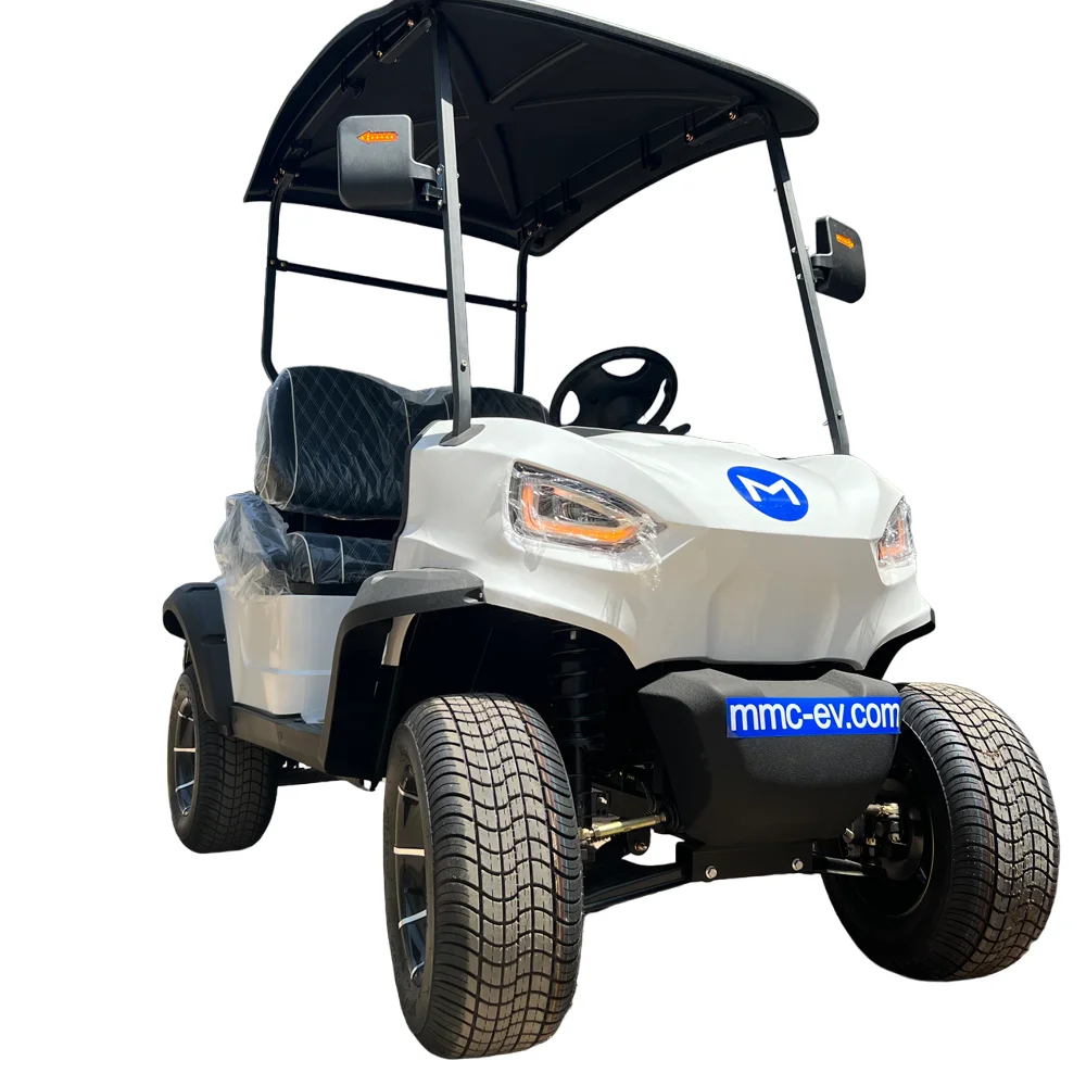 Carrito de Golf eléctrico, Buggy con caja de carga trasera, 2 y 4 asientos, marca MB, CE, OEM, 2024