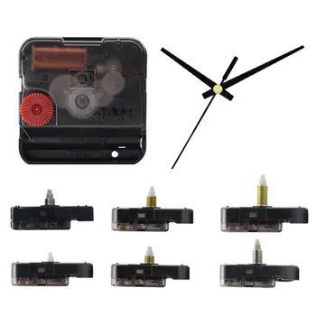 เงียบ Non-ticking กลไกการเคลื่อนไหวนาฬิกามอเตอร์แบตเตอรี่ดําเนินการ Clockwork สําหรับ DIY ผนังซ่อมชุดเปลี่ยน (มือ)