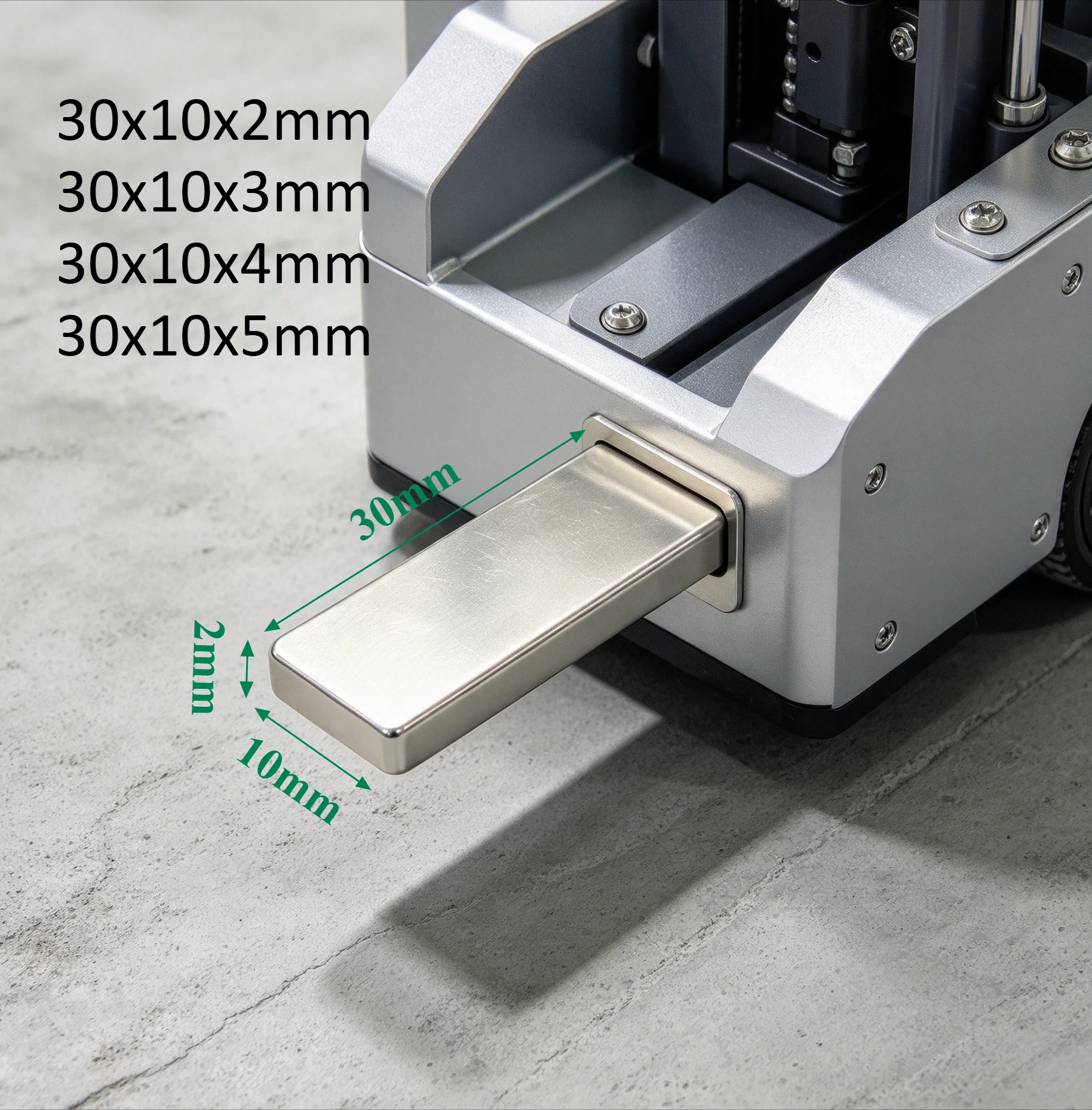 30x10x2 30x10x3 30x10x4 30x10x5mm N35 Powerful Rectangular Block Neodymium Magnets for DIY Fridge Industrial Crafts