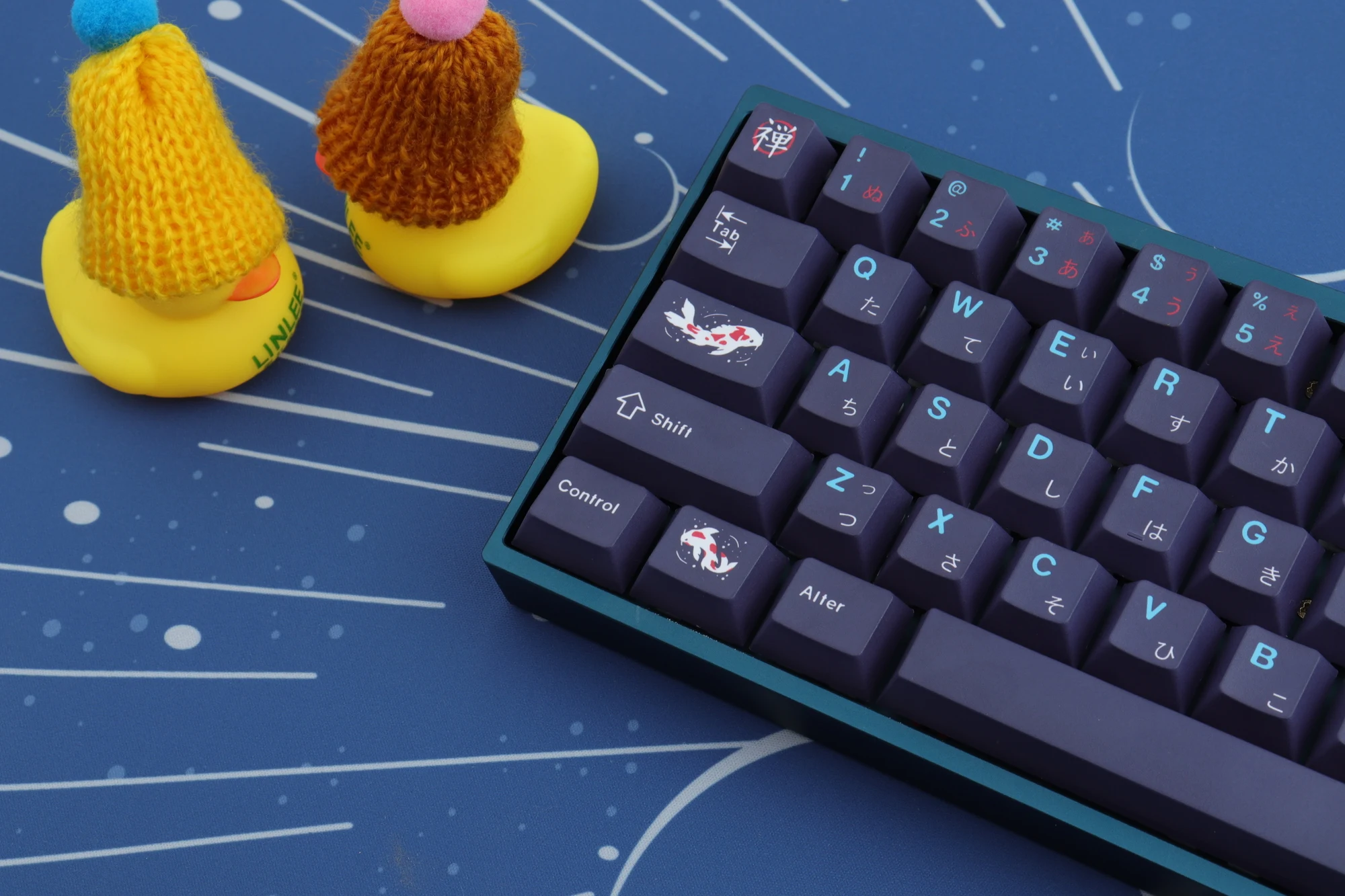 Gmk zen Teich Tasten kappen, 129 Tasten Tasten kappen Kirsch profil Dye-Sub personal isierte gmk Tasten kappen für mechanische Tastatur