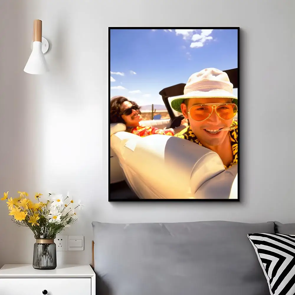 Surreal Movie Fear and Loathing in Las Vegas Poster Trendy Aesthetic Wall Decor for Dorm & Bedroom
