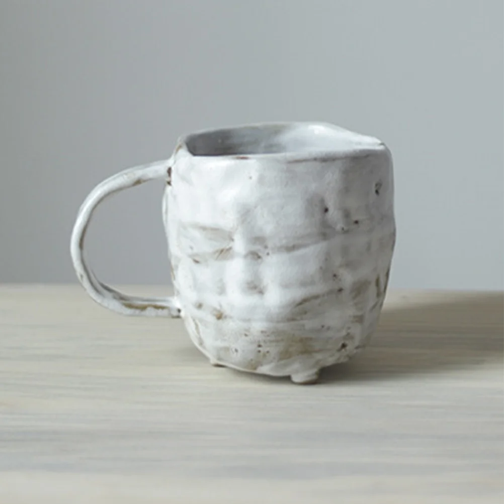 

Ceramic Coffee Mug Rustic Milk Cup Japanese Style Decorative Water Cup Home Office Large Vintage Latte Mug Vintage Coffee Mugs