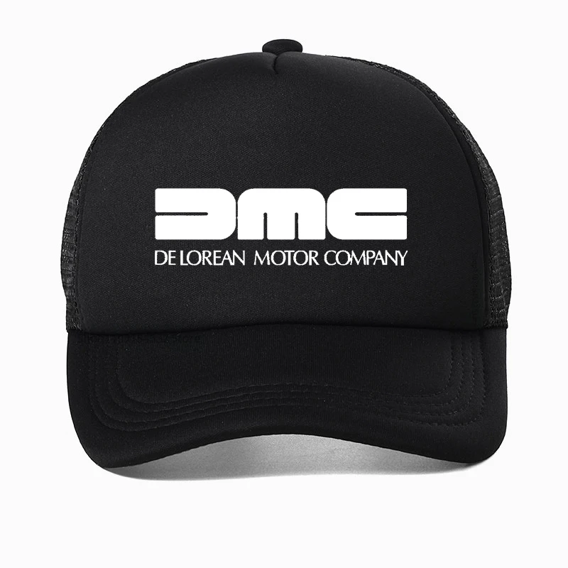 Brand Delorean Motor Company Baseball Cap Back To The Future Film Dad hat Fashion Adjustable Mesh Breathable Trucker hats