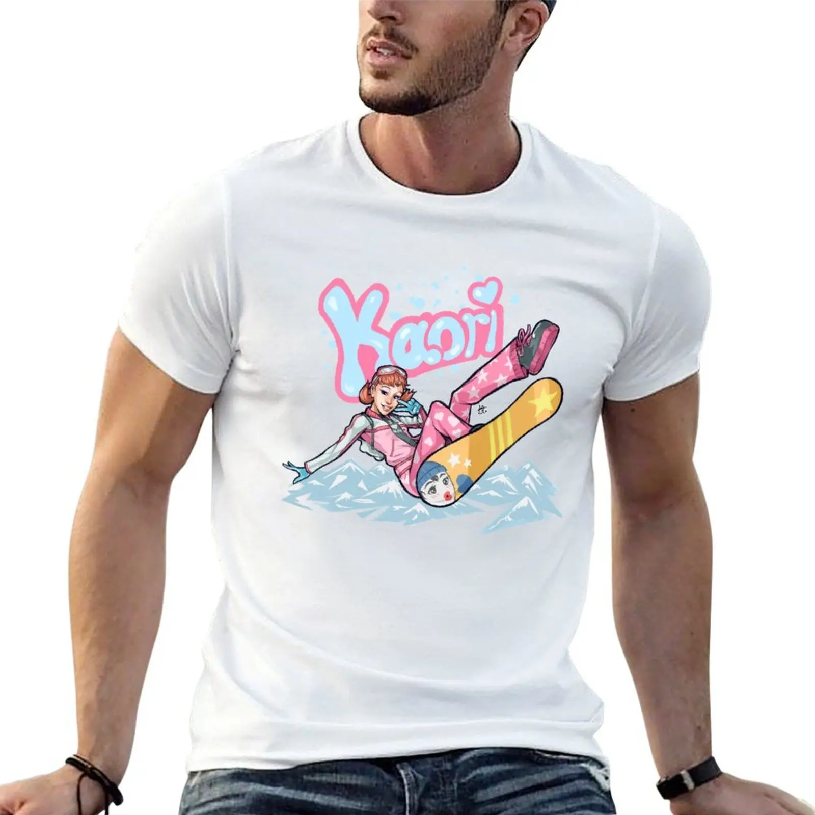 

SSX Kaori T-Shirt man t shirt heavy cotton cotton tshirt 100% t shirts for man cotton funny T-shirt