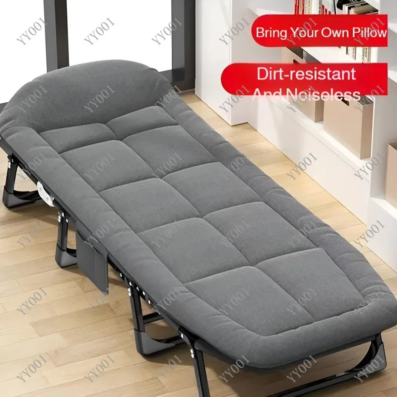 

Portable Folding Lunch Break Camp Bed Multifunctional Adjustable Leisure Recliner Single Bed Office,home Mini Bed