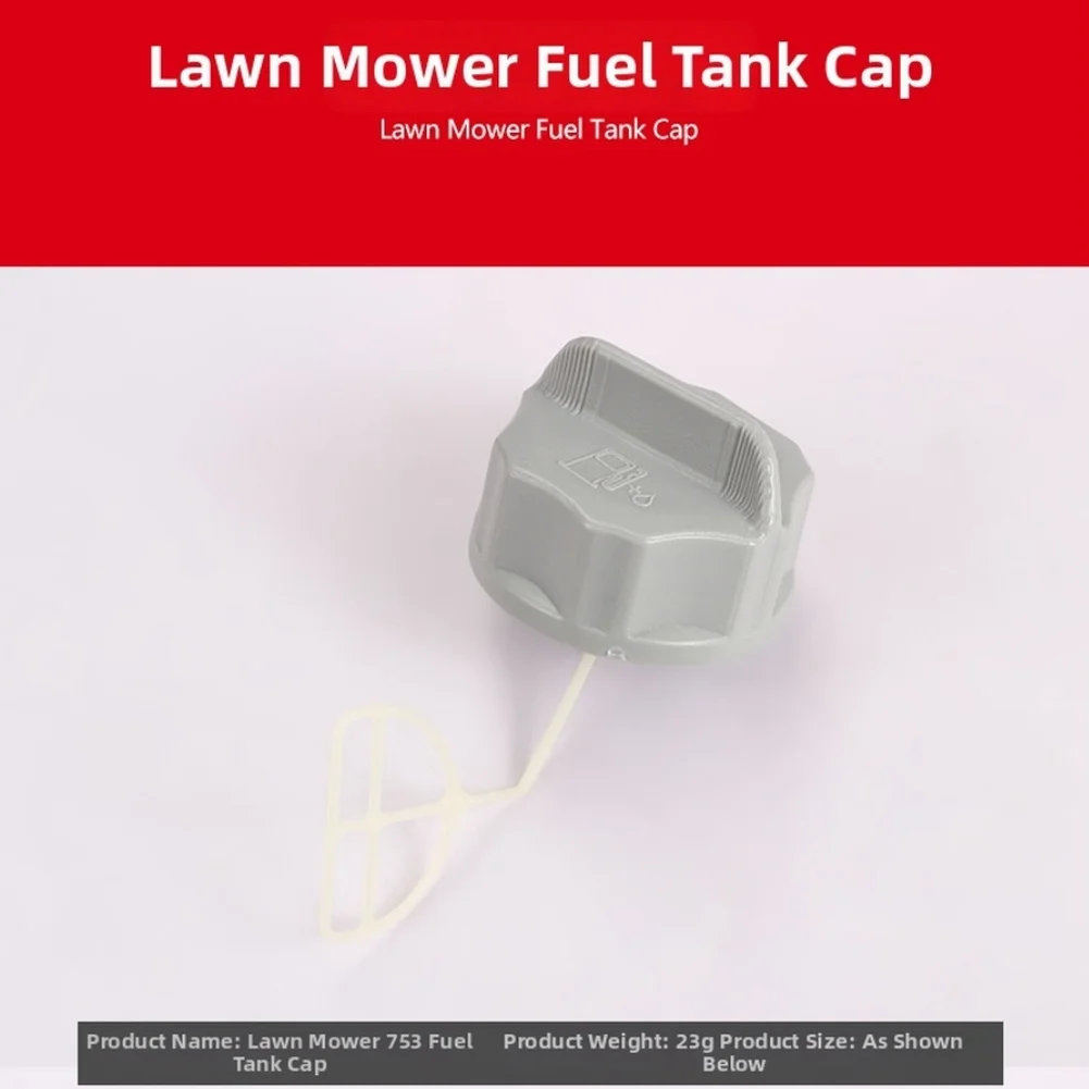 Gas Tank Cap for For KAWASAKI 753 Style Lawn Mowers Works with Multi-Brand Walk Behind and Push Mower Applications