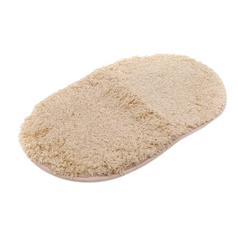 Small Plush Carpet Rugs Absorbent Soft Bath Mat Toilet Floor Mats Bathtub Room Living Room Door Stairs Bathroom Tapetes De Baño