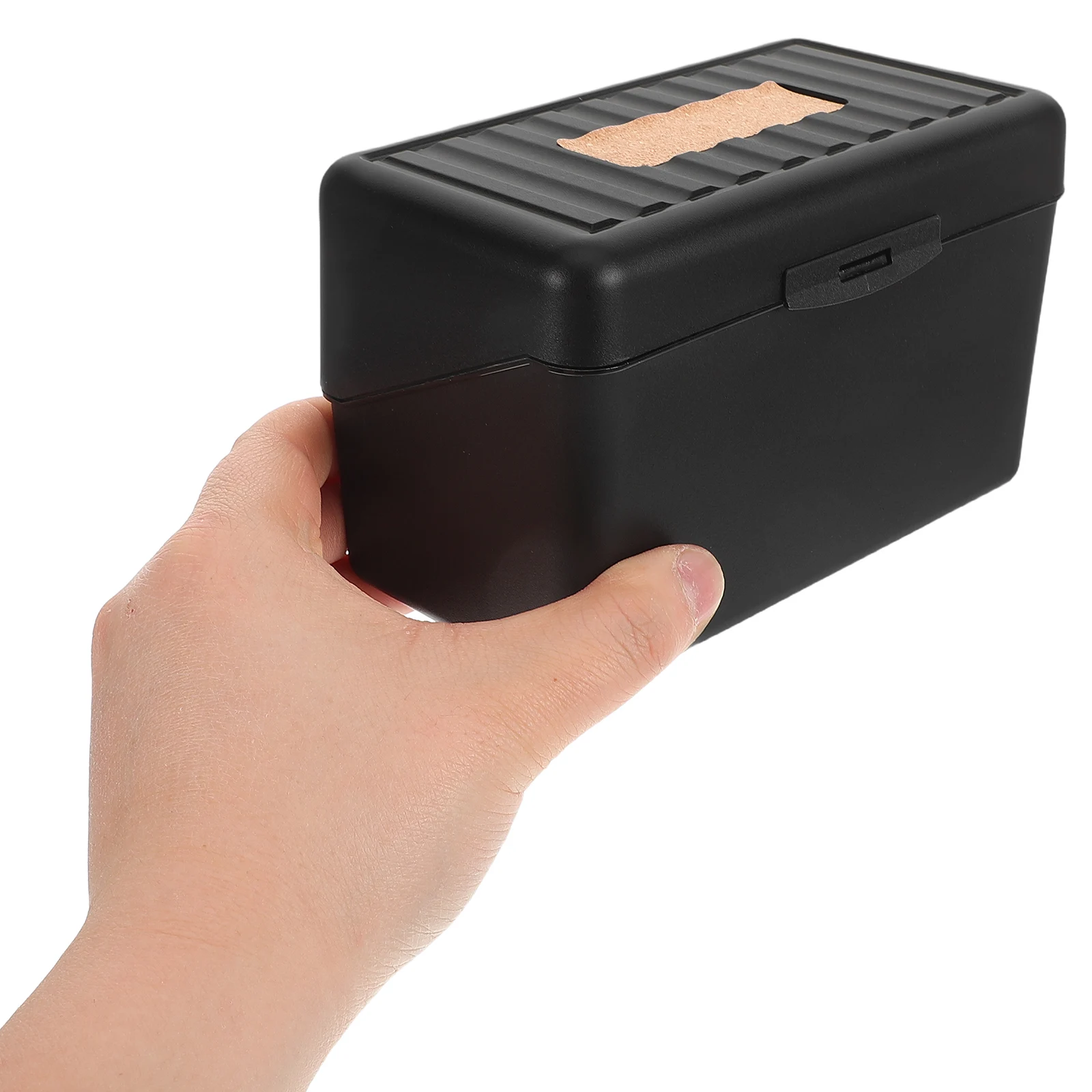 

Index Card Storage Box Memo Pads Office Supplies Large Capacity Plastic Desk Organization Multifunctional Efficient Use