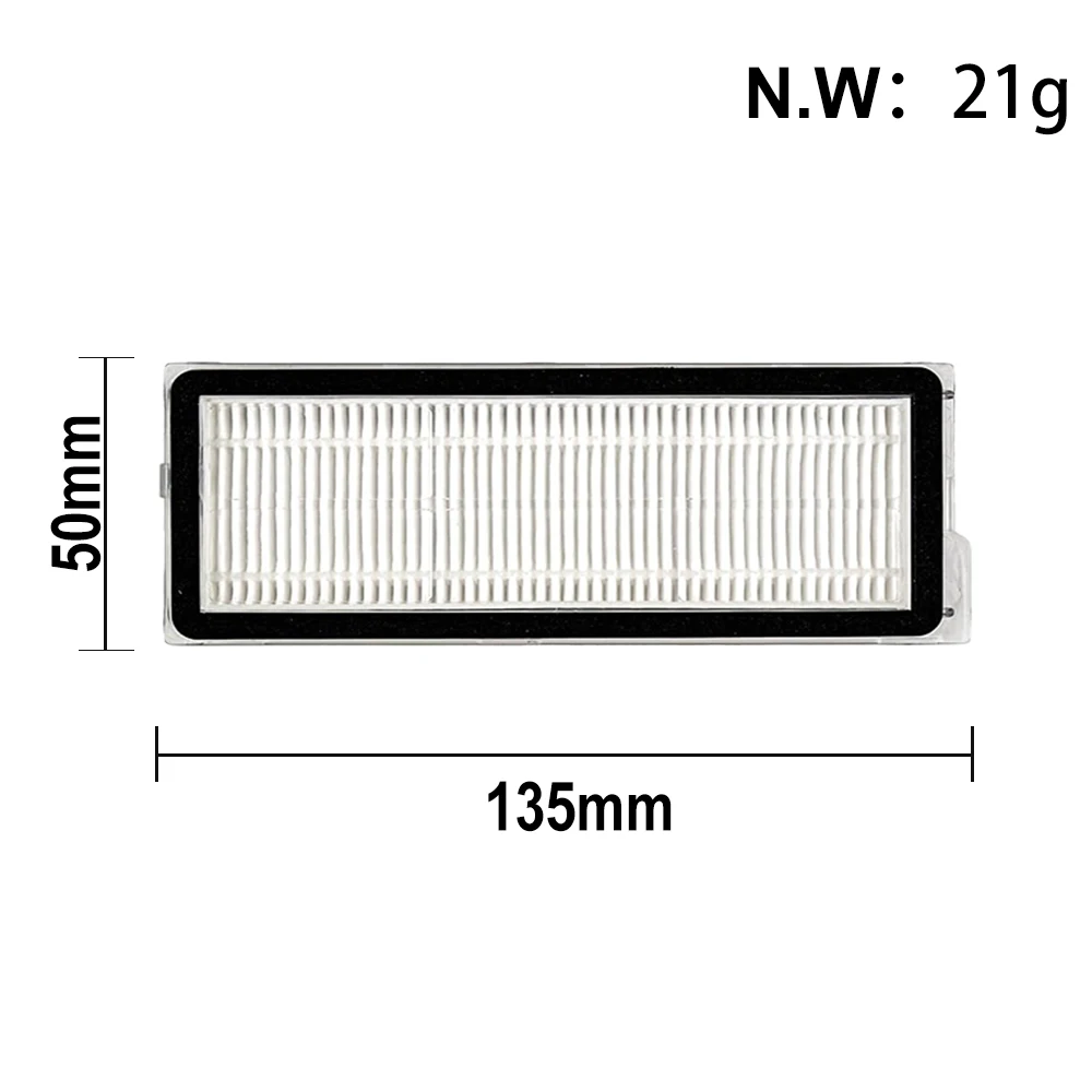 ل Roborock P10 pro/Q Revo Pro/Q Revo S/Q Revo Maxv/QRevo Plus جهاز آلي لتنظيف الأتربة استبدال الملحقات مرشحات HEPA أجزاء #5