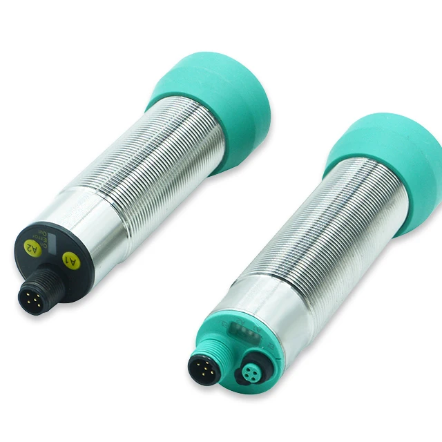 M30 sensor pengukuran jarak ultrasonik presisi tinggi kuantitas analog 0-10V 4-20MA/jarak nilai beralih 2000mm