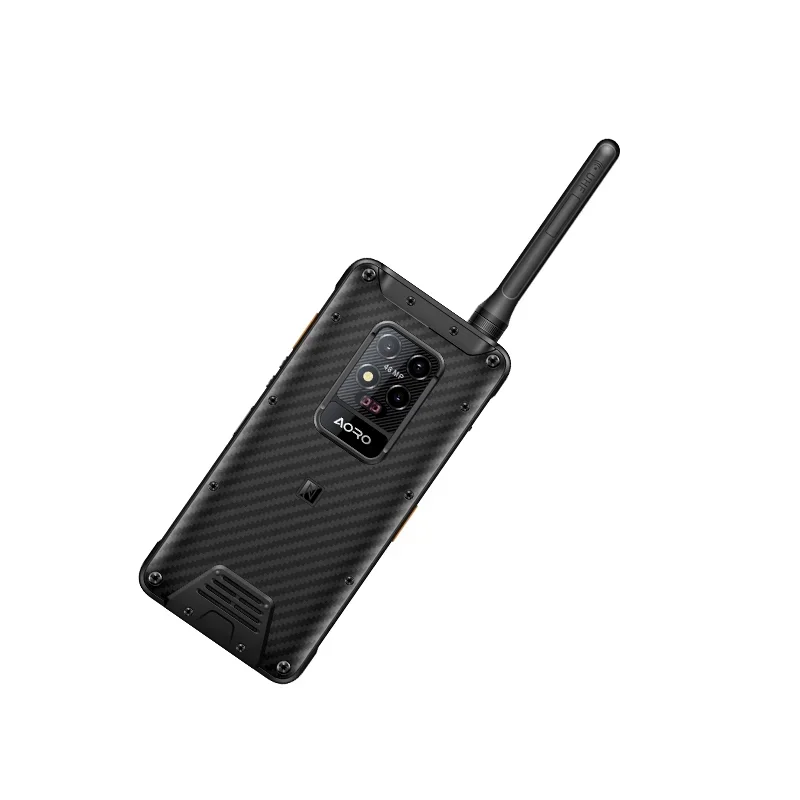 AORO M7 Android Zelloトランシーバー 4Gデジタル無線 長距離POC DMR UHF 耐衝撃スマートフォン