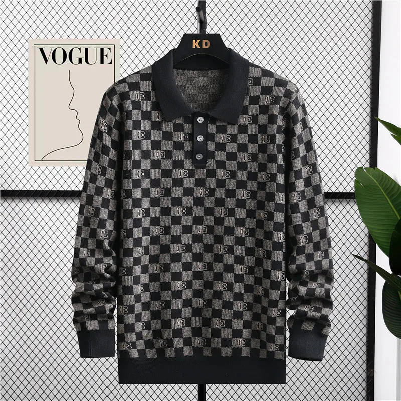 

Men's Streetwear Knit Jumper Sweat-shirt Pullover Casual Knitted Autumn Spring Male Clothing Sweater Men Clothes Knitted New