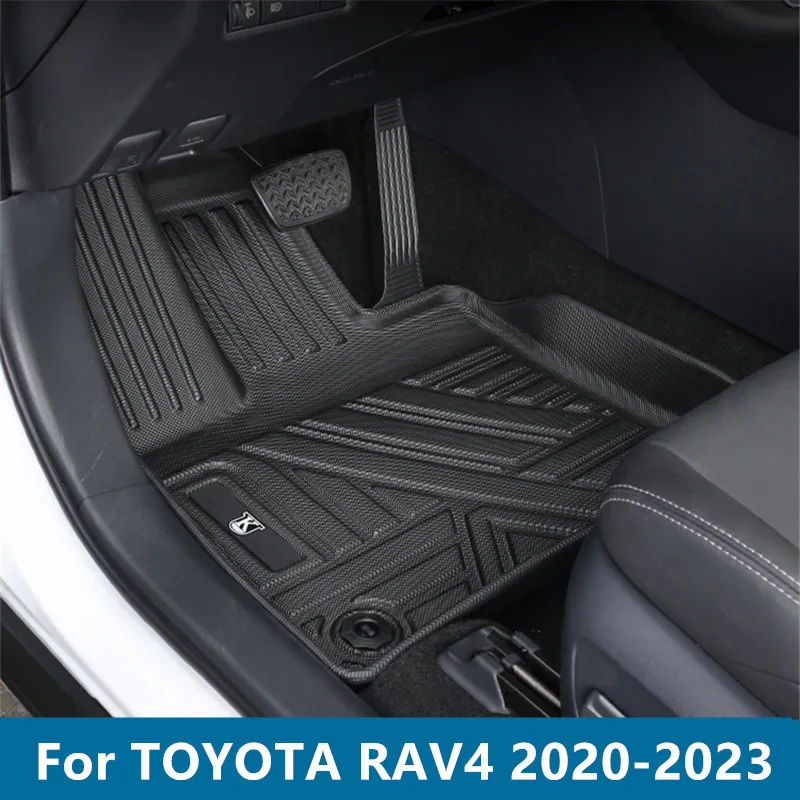 

For TOYOTA RAV4 2020-2023 reserve box mat Fully surrounded Tail box mat After warehouse mat Interior decoration car Accessories