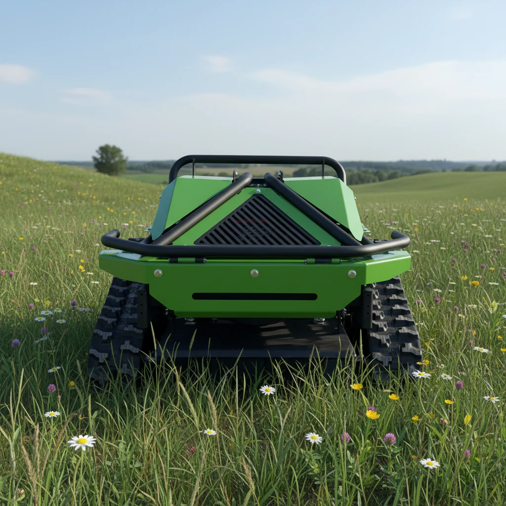 

Customize Multifunctional Crawler Grass Mower Self Propelled Heavy Duty Agricultural Weeding Equipment