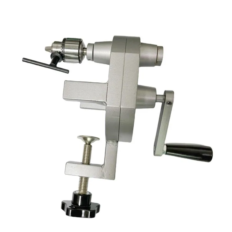 Mini Hand-Operated Tapping Tool for Metalworking & Thread Repair -  Manual Precision Tapping Machine